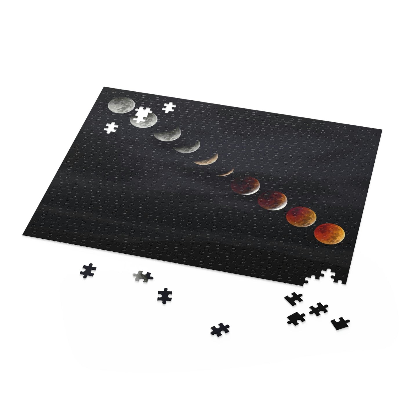 Puzzle - Lunar Eclipse Timelapse