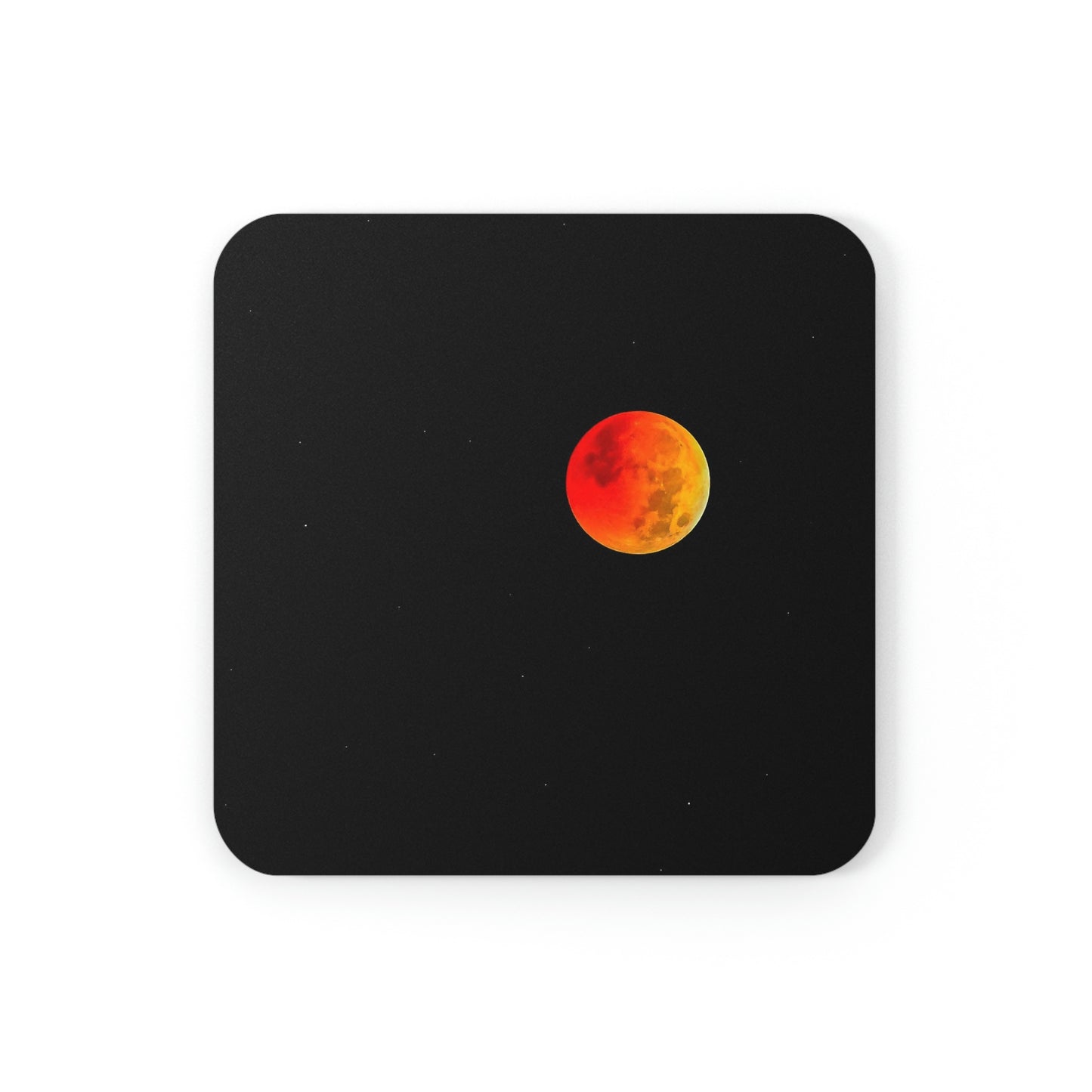 Cork Back Coaster - Lunar Eclipse