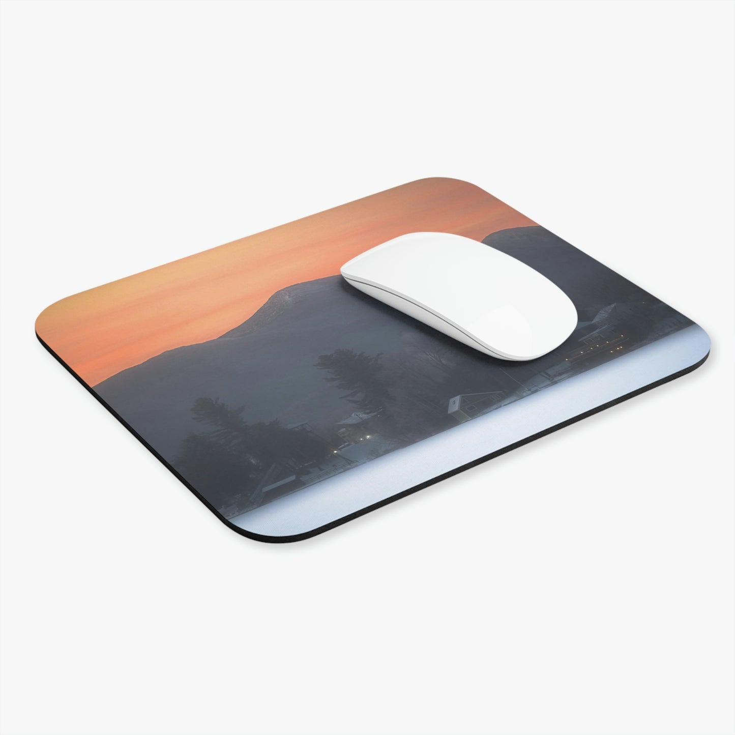 Mirror Lake Winter Sunrise Mouse Pad