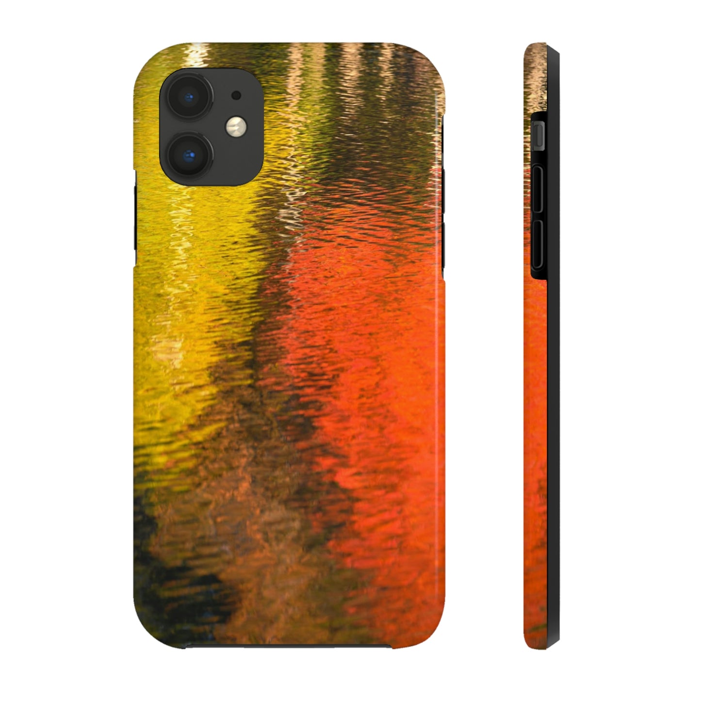 Impact Resistant Phone Case - Reflections of Autumn