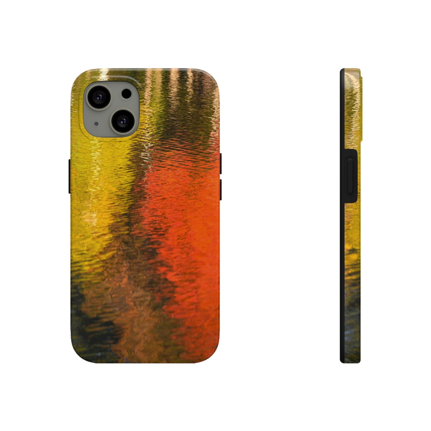 Impact Resistant Phone Case - Reflections of Autumn