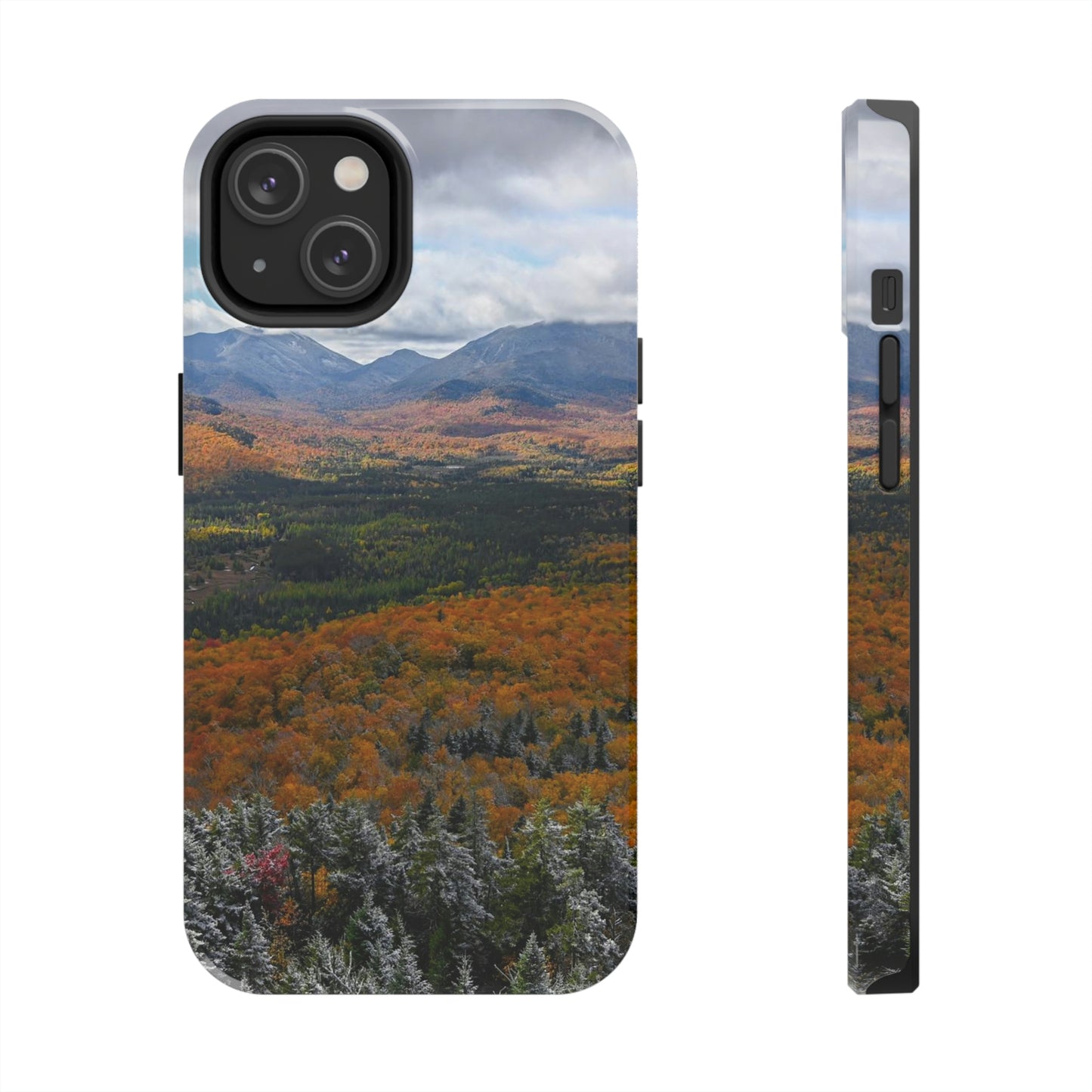 Impact Resistant Phone Case - Frosty Fall Day, Mt. Van Hoevenberg