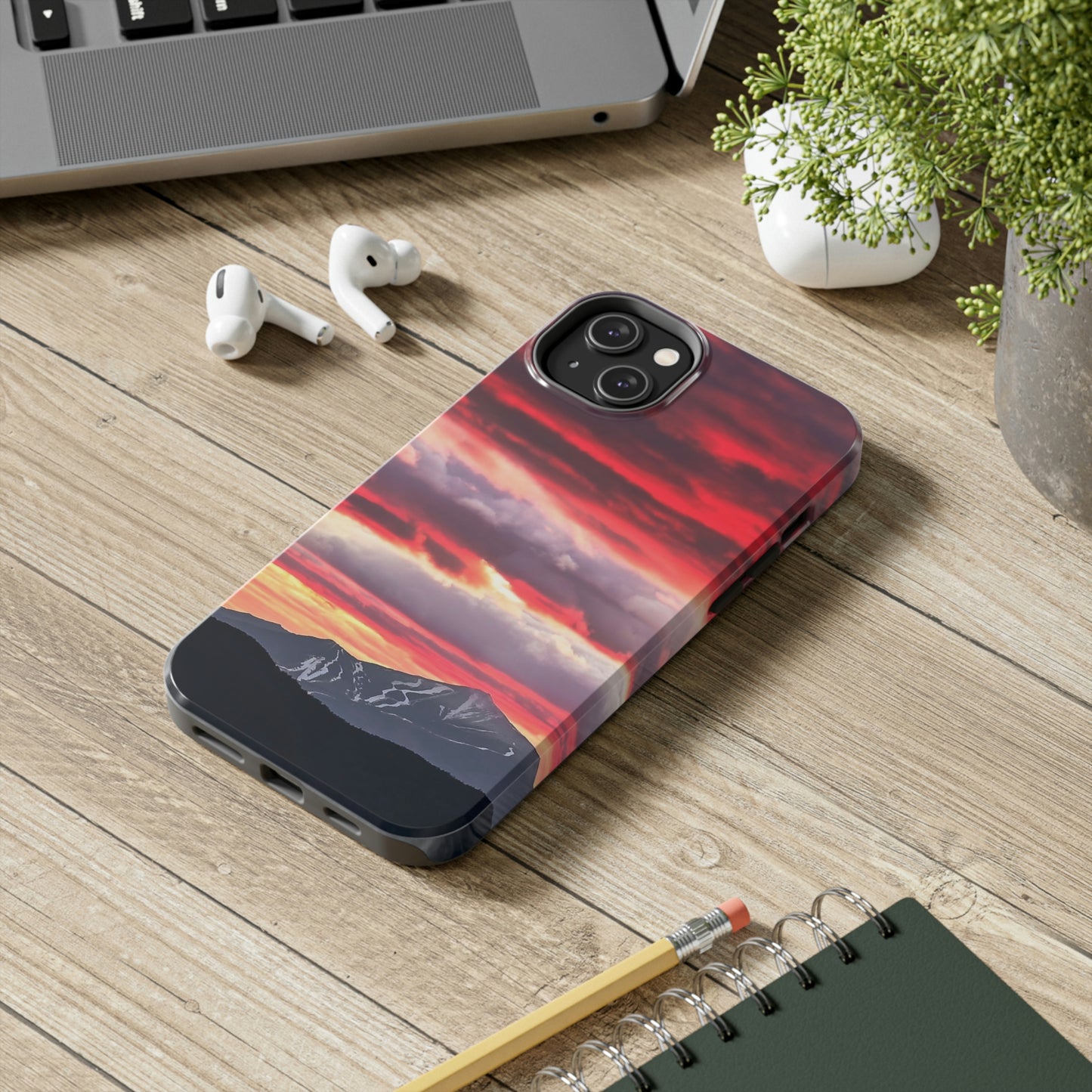 Impact Resistant Phone Case - Whiteface Mt. Sunset