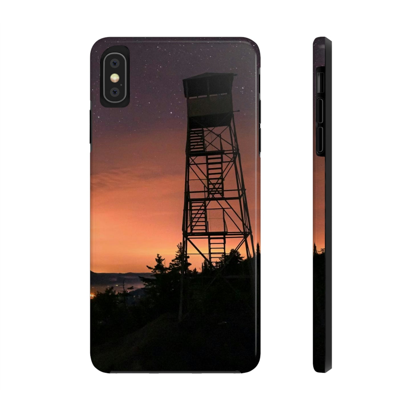 Impact Resistant Phone Case - Starry Night, Bald Mt.