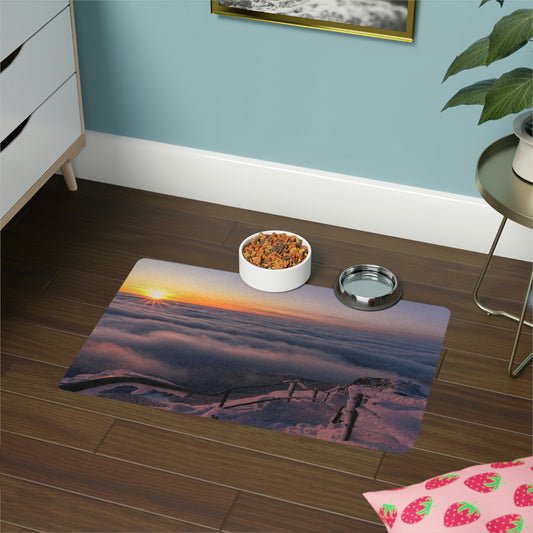 Pet Food Mat - Stairway to Heaven, Whiteface Mt.