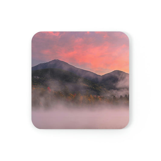 Cork Back Coaster - Dreamy Autumn Morning