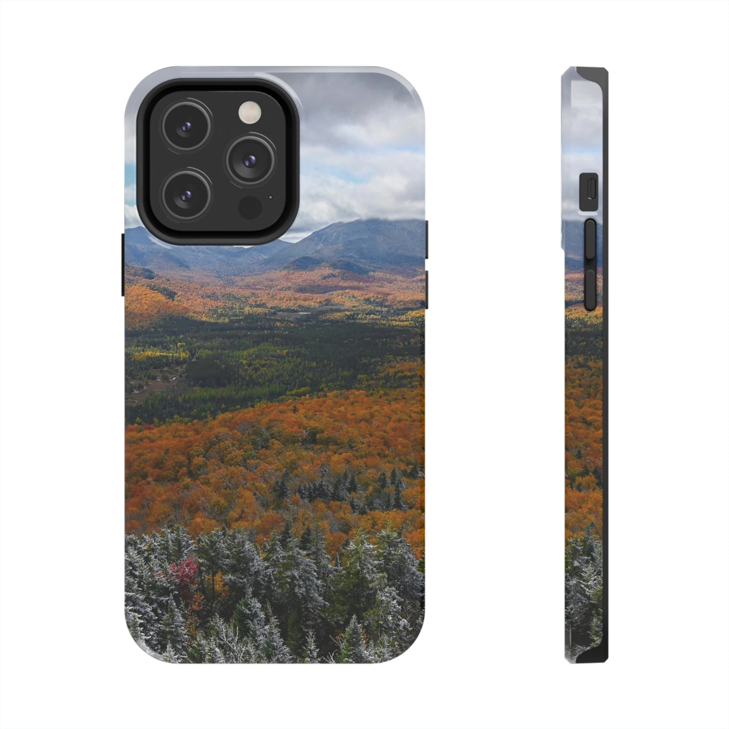 Impact Resistant Phone Case - Frosty Fall Day, Mt. Van Hoevenberg