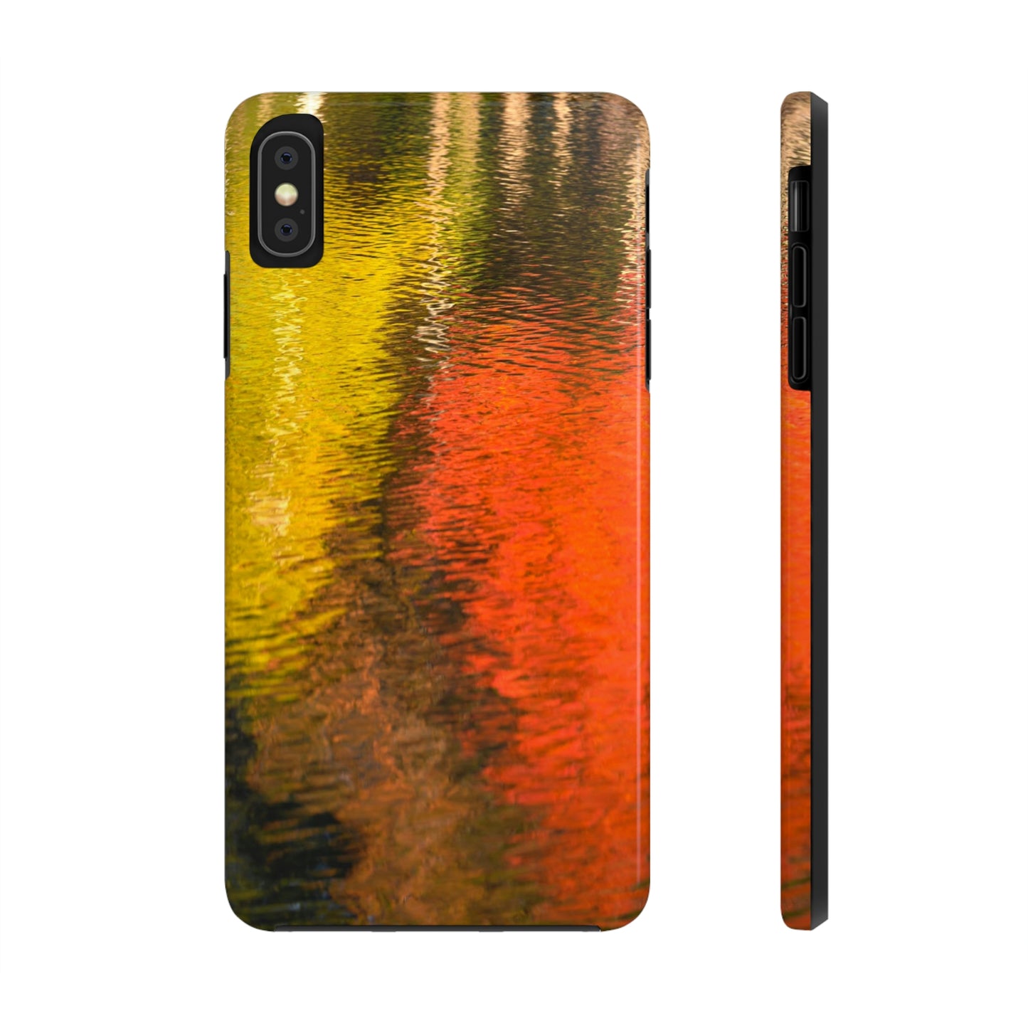 Impact Resistant Phone Case - Reflections of Autumn