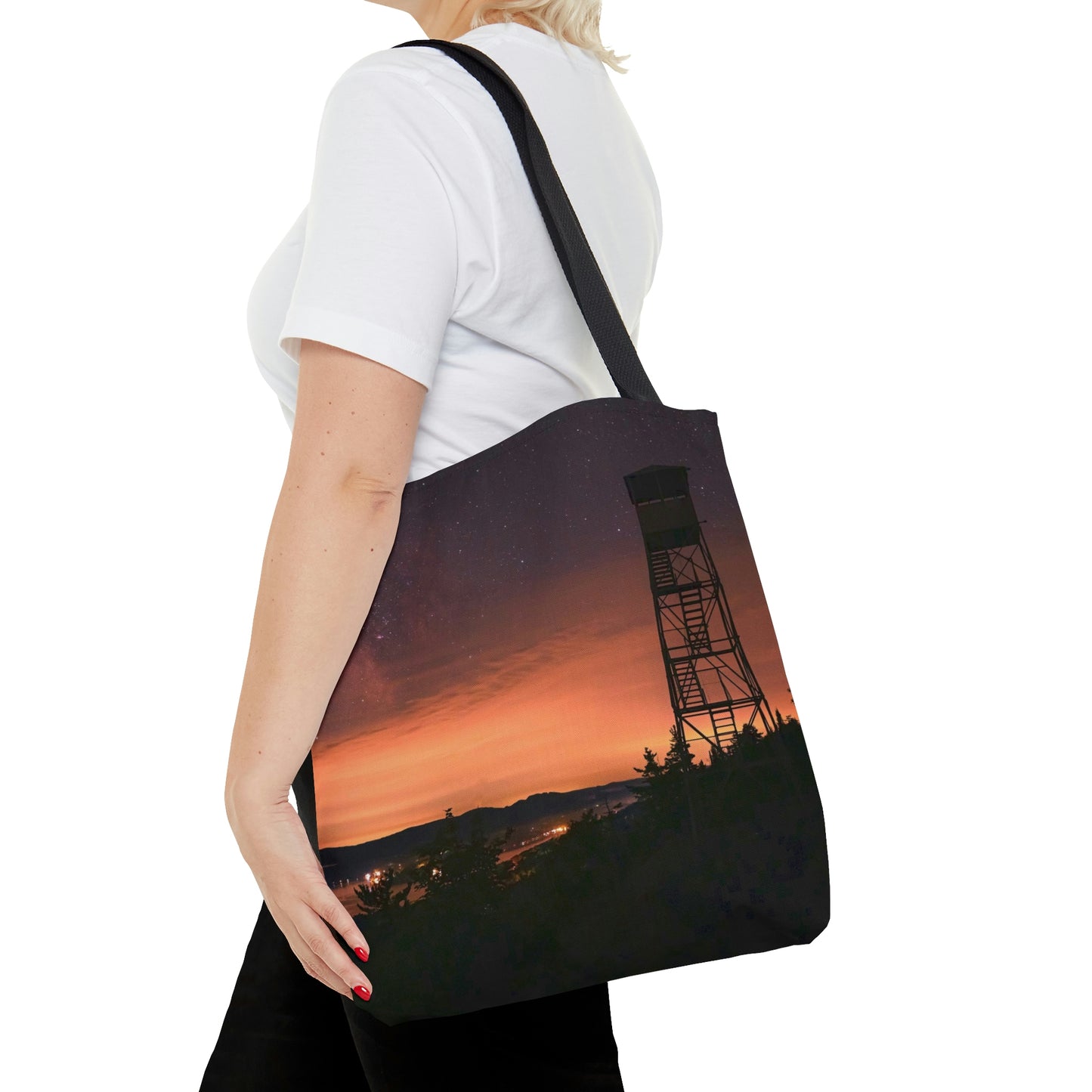 Tote Bag - Starry Night, Bald Mt.