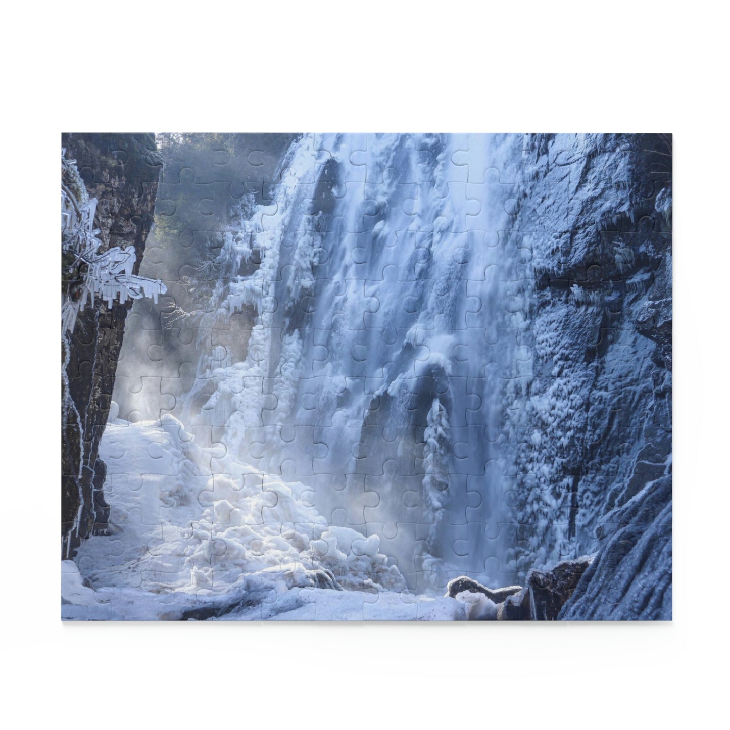 Puzzle - Frozen Rainbow Falls