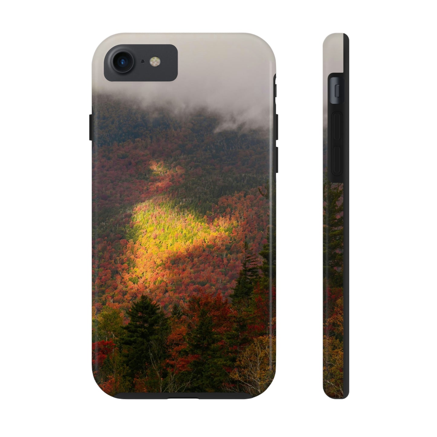 Impact Resistant Phone Case - Adirondack Fall Fog & Foliage