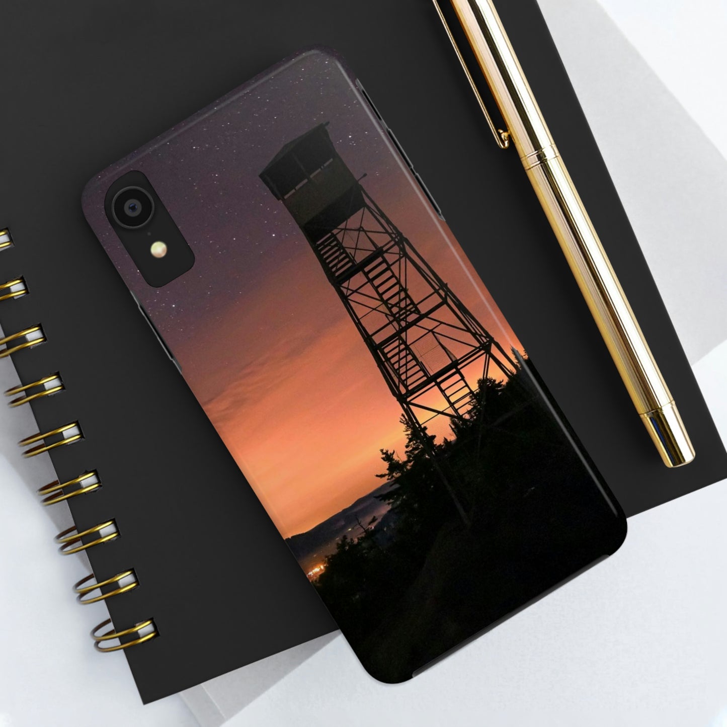Impact Resistant Phone Case - Starry Night, Bald Mt.