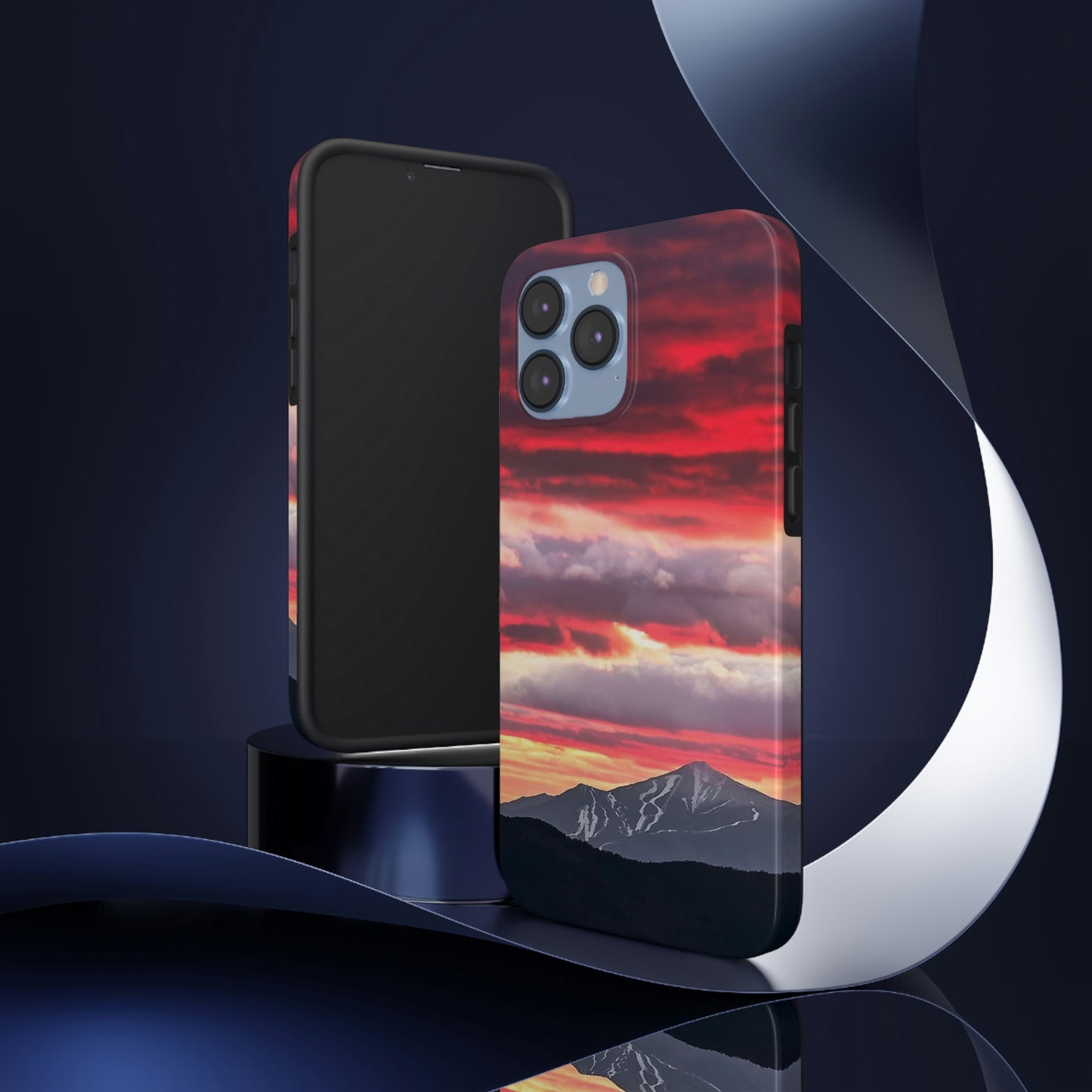 Impact Resistant Phone Case - Whiteface Mt. Sunset