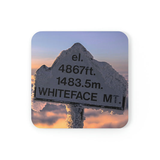 Cork Back Coaster - Whiteface Mt.