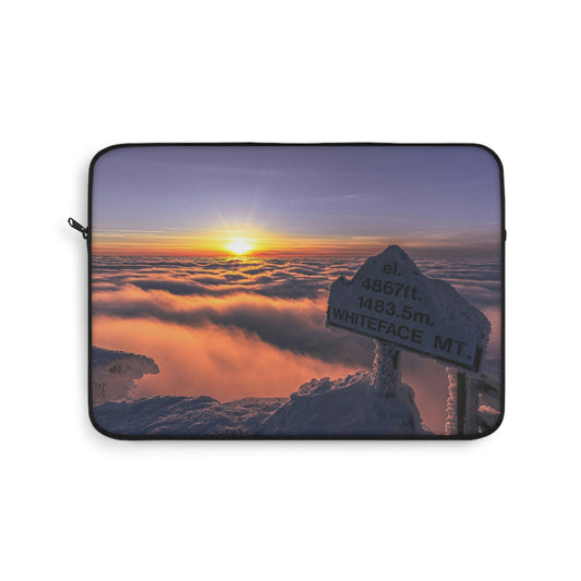 Laptop Sleeve - Whiteface Above the Clouds