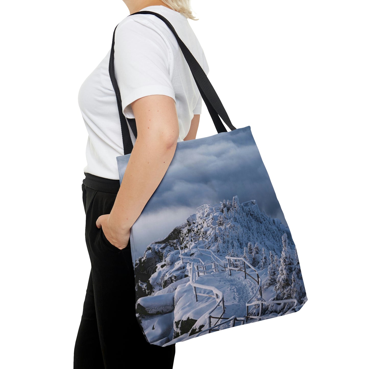 Tote Bag - Whiteface Castle in the Clouds