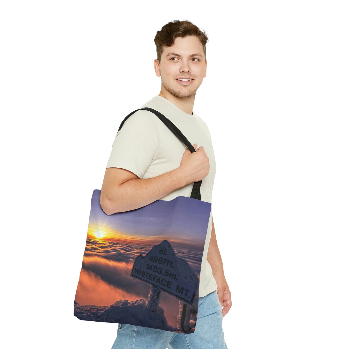 Tote Bag - Above it All, Whiteface