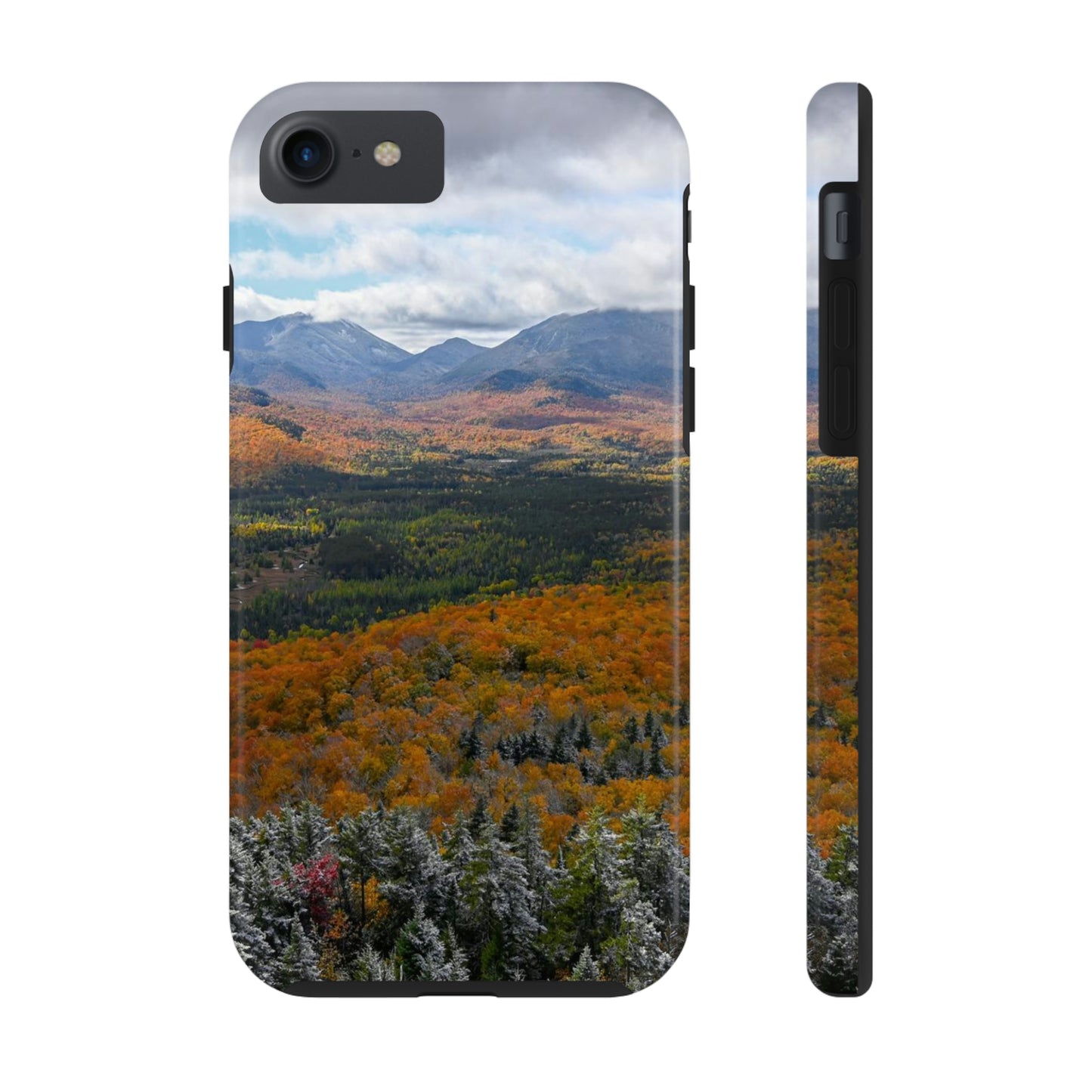 Impact Resistant Phone Case - Frosty Fall Day, Mt. Van Hoevenberg