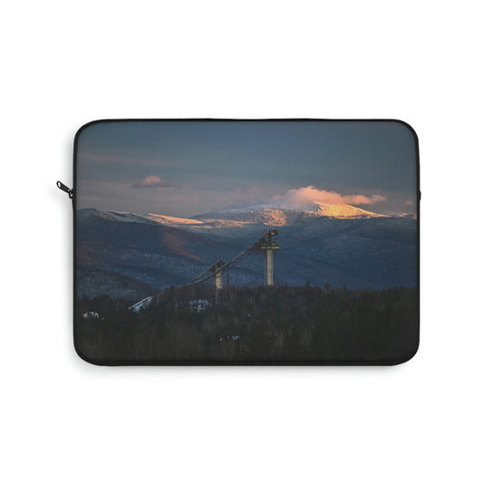 Laptop Sleeve - Olympic Ski Jumps, Lake Placid