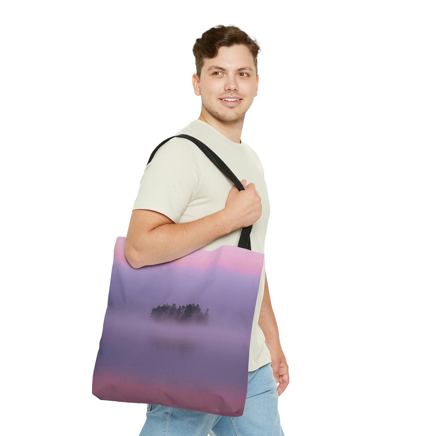 Tote Bag - Crisp Autumn Sunrise, Tupper Lake