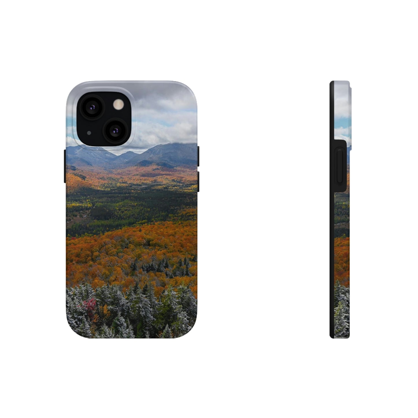 Impact Resistant Phone Case - Frosty Fall Day, Mt. Van Hoevenberg