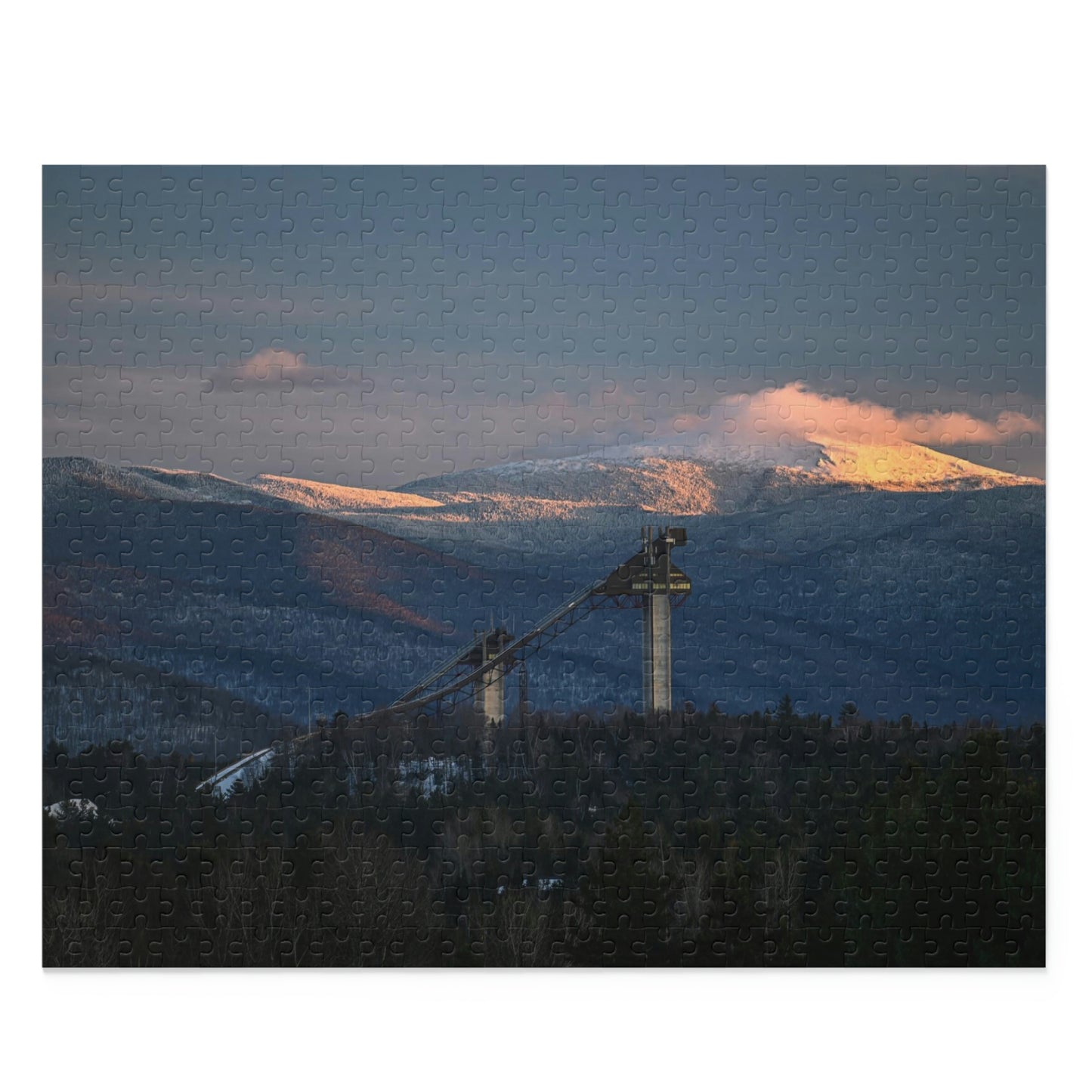 Puzzle - Olympic Ski Jumps, Lake Placid