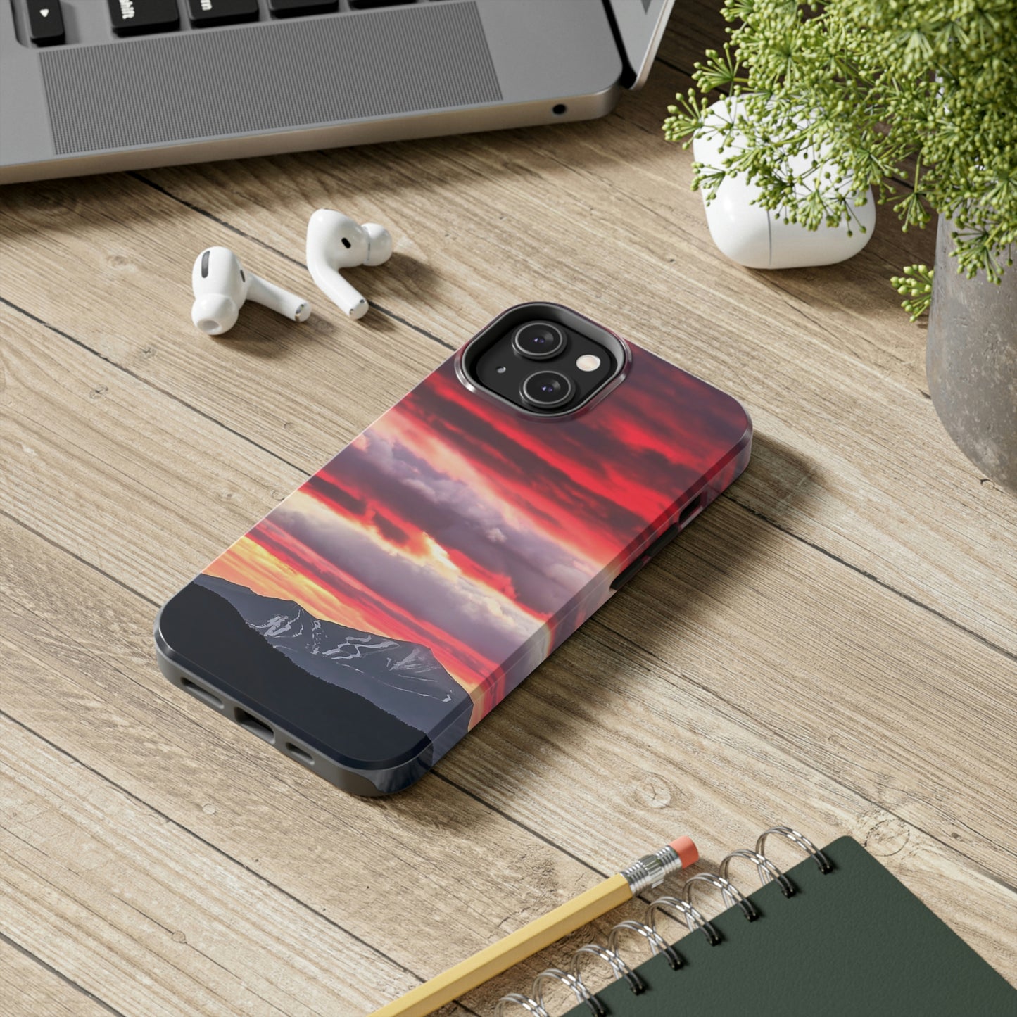 Impact Resistant Phone Case - Whiteface Mt. Sunset
