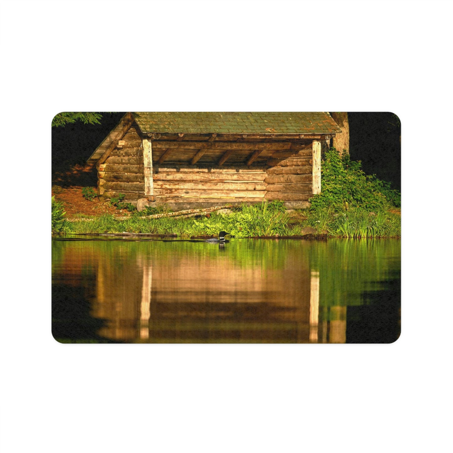 Pet Food Mat - Lean-to & Loon