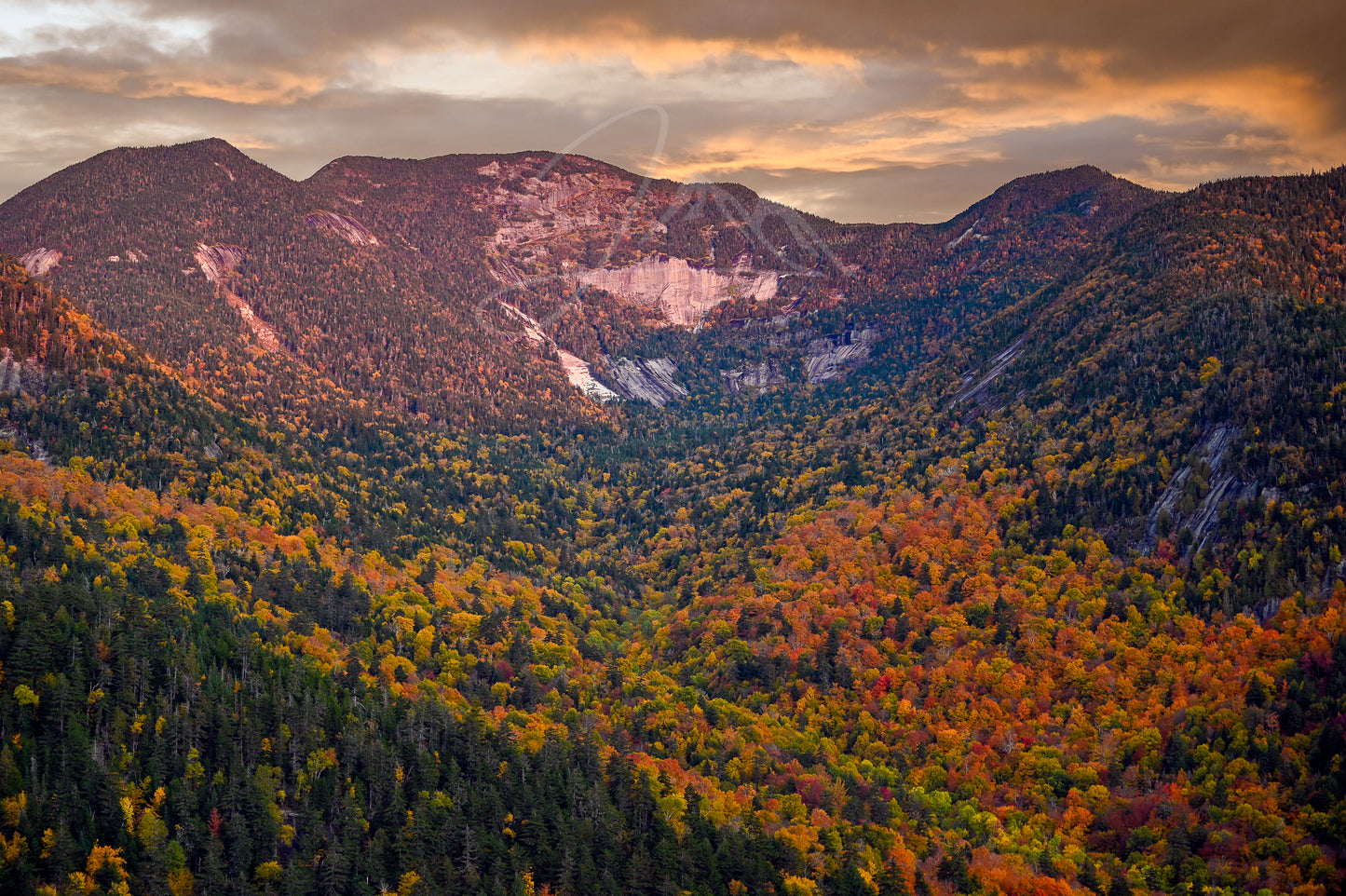 print of Gothics Mountain Adirondack Mountains