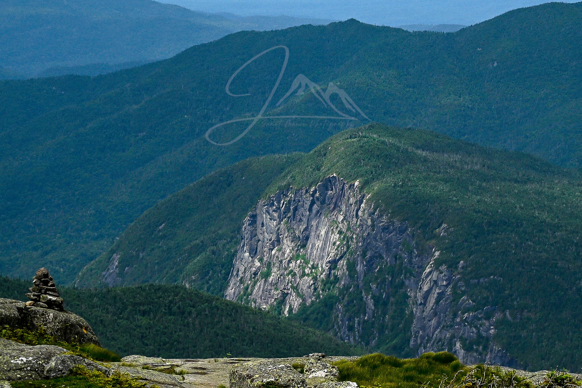 Print of Wallface Mountain