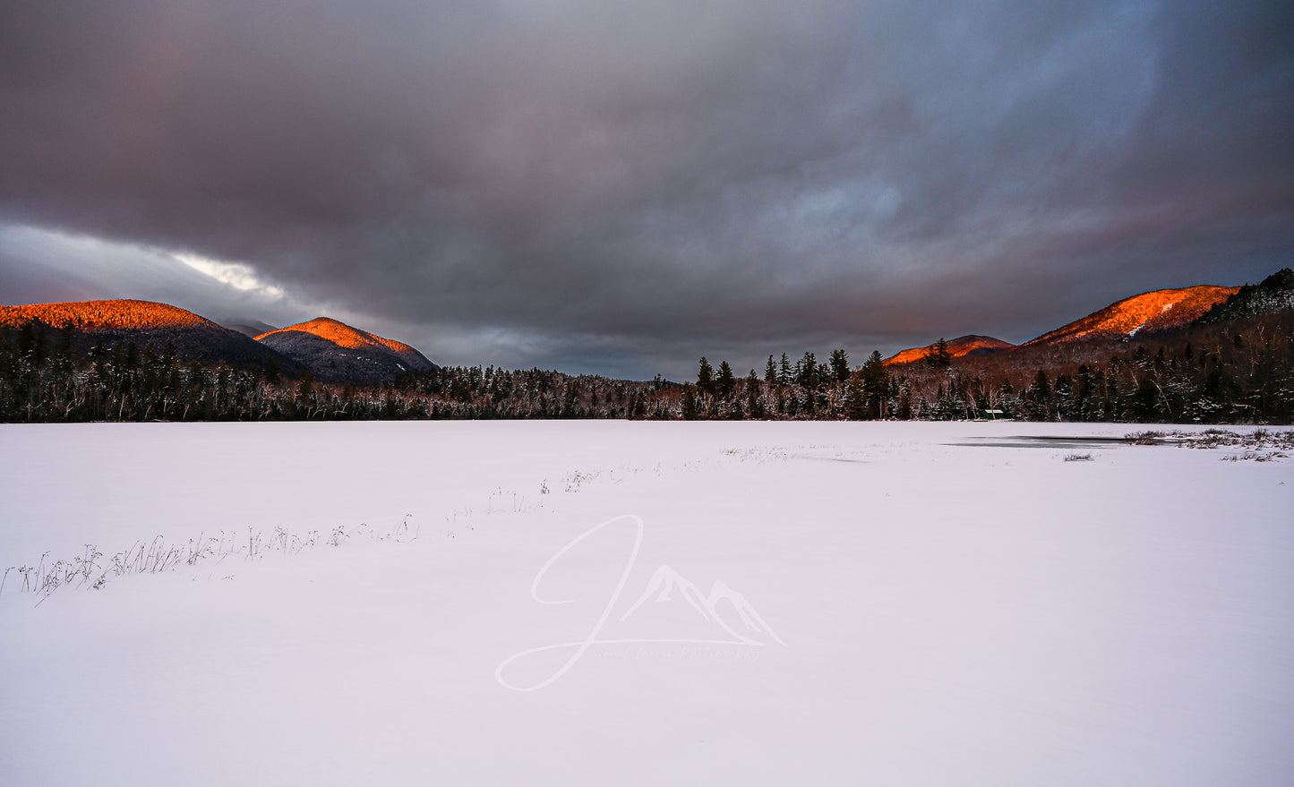 alpenglow in the adirondacks