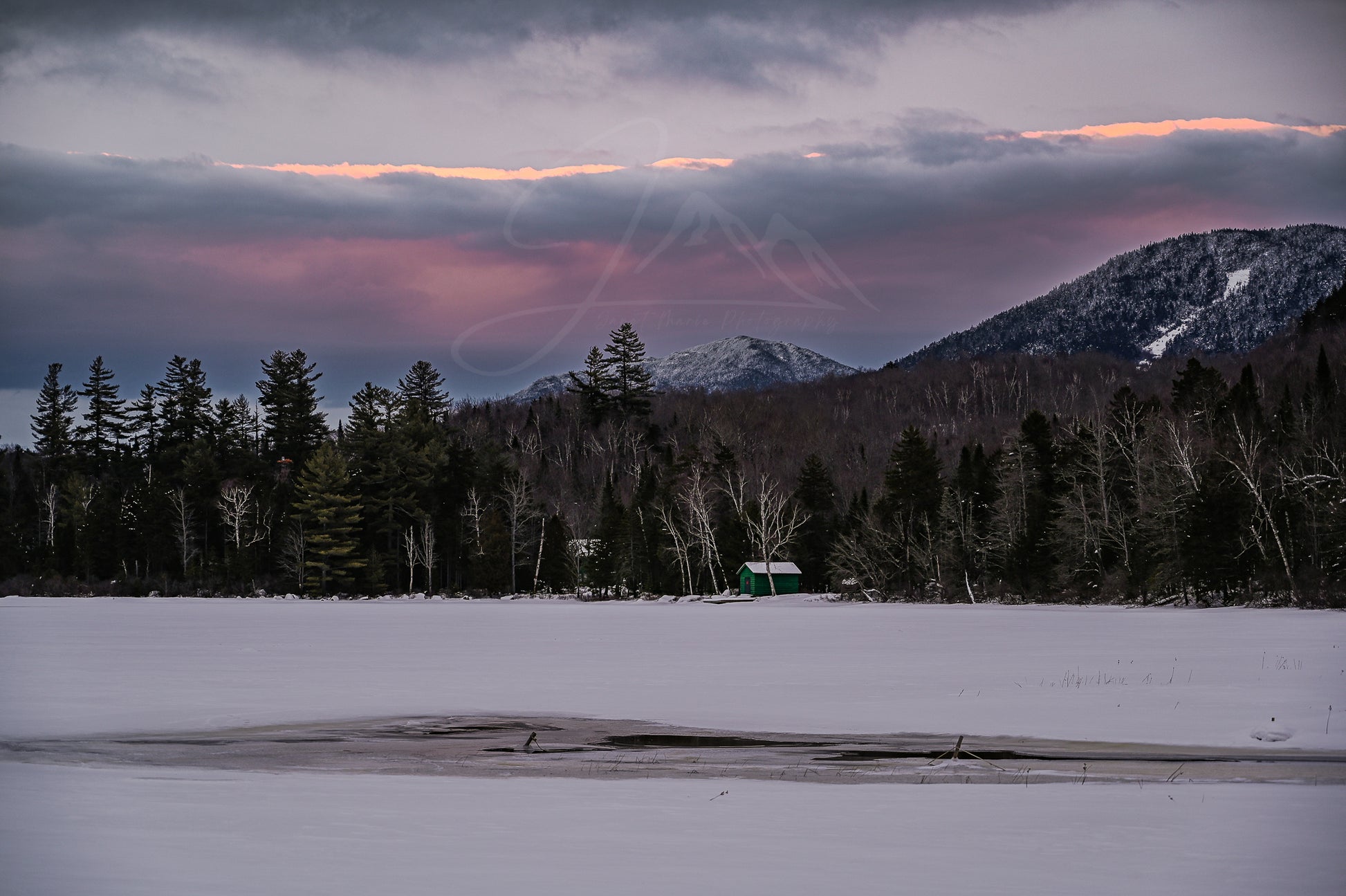 A Dreamy Moody Sunset - Adirondacks