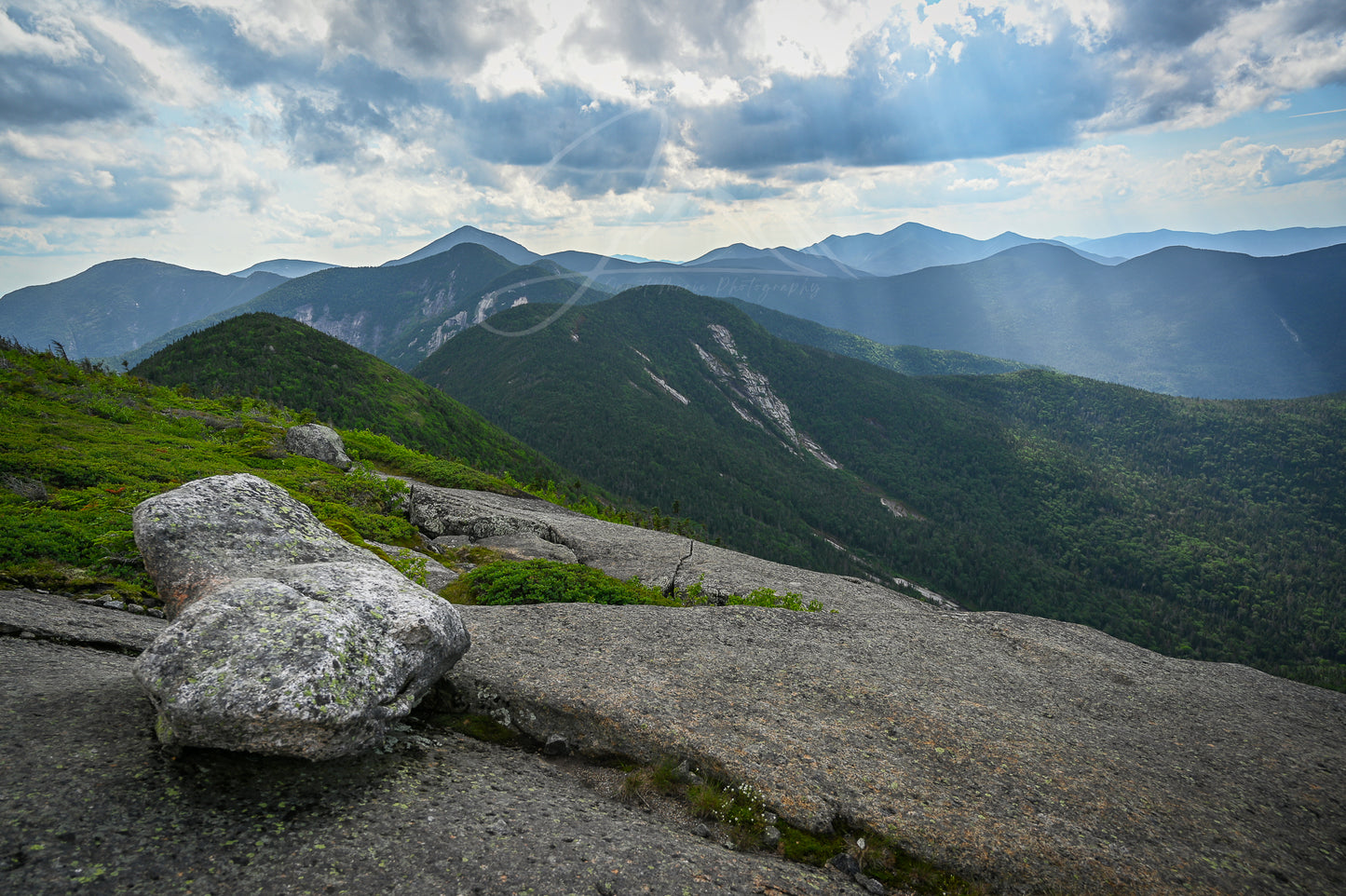 Print of a Heart Shaped Rock on Gothics Mountain