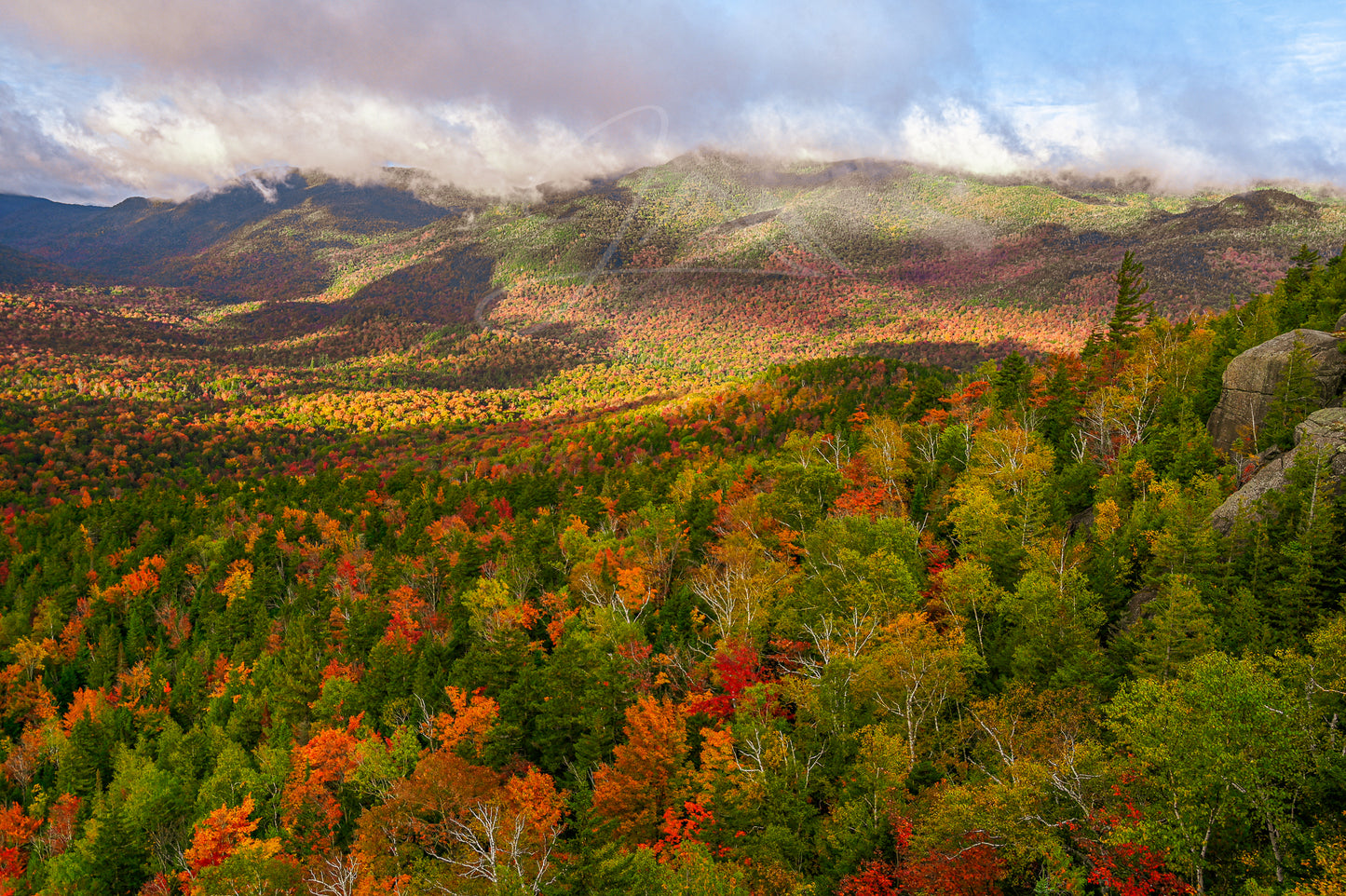 Autumn In the Adirondack Mountains