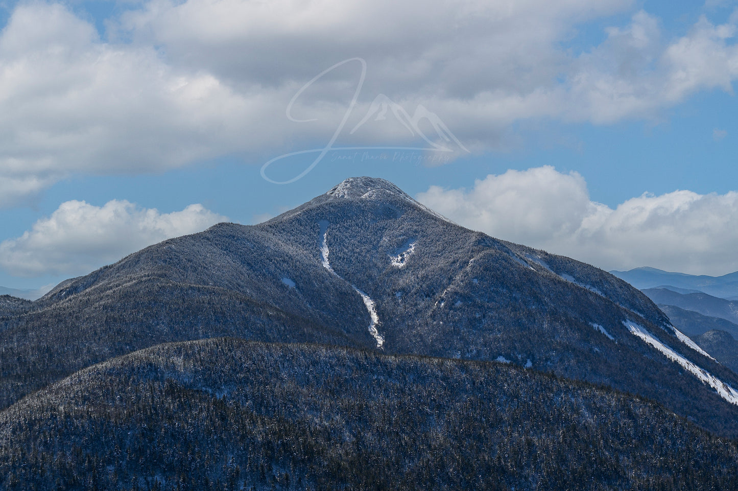 print of Mount Colden Adirondack Mountains