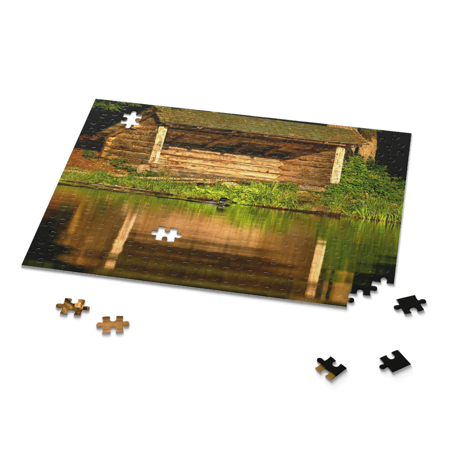 Puzzle - Lean-to & Loon