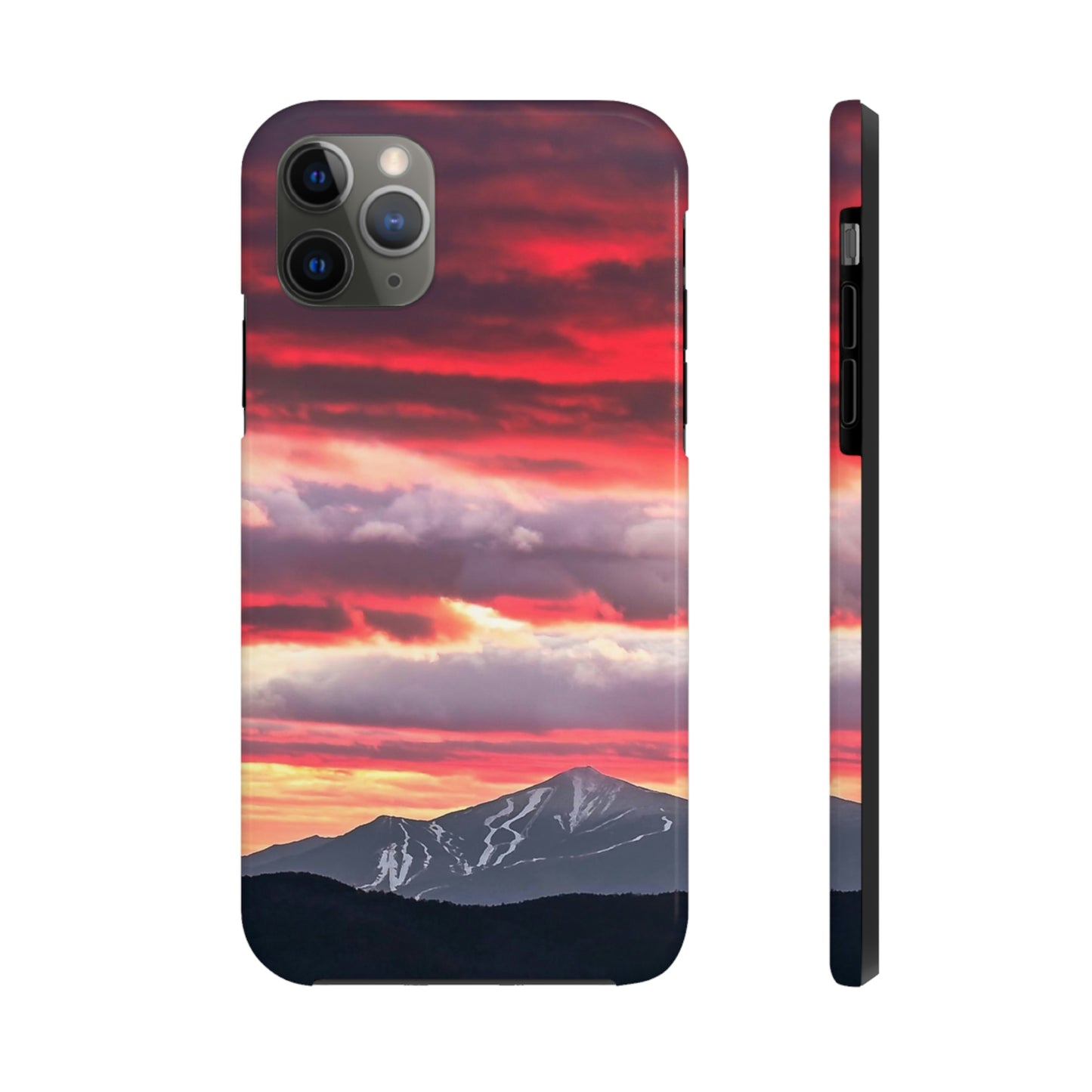 Impact Resistant Phone Case - Whiteface Mt. Sunset