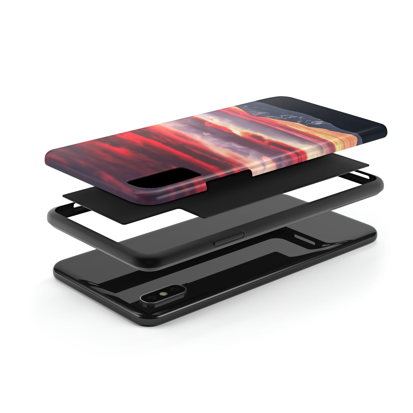 Impact Resistant Phone Case - Whiteface Mt. Sunset