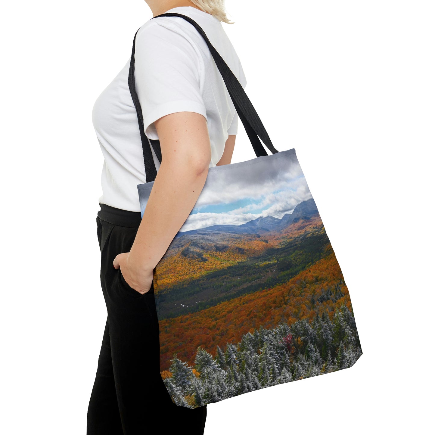Tote Bag - Frosty Fall Day, Mt. Van Hoevenberg
