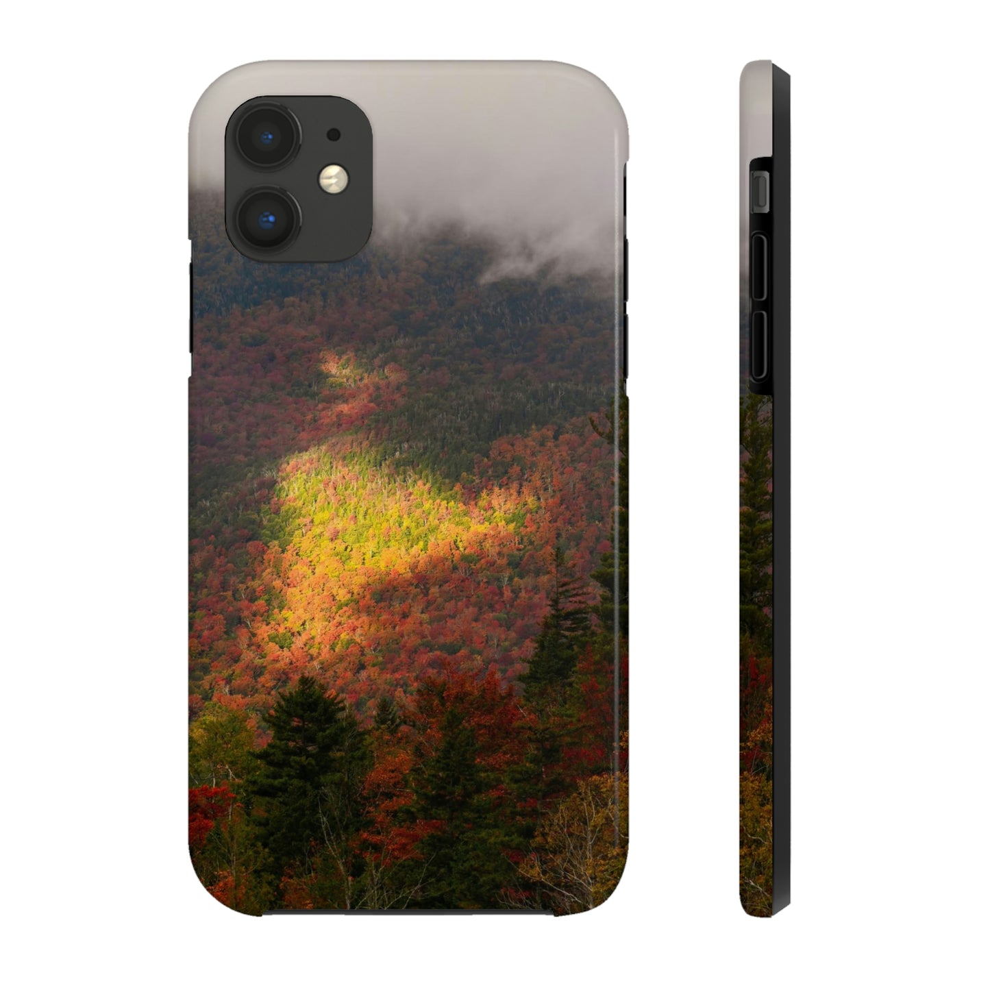 Impact Resistant Phone Case - Adirondack Fall Fog & Foliage