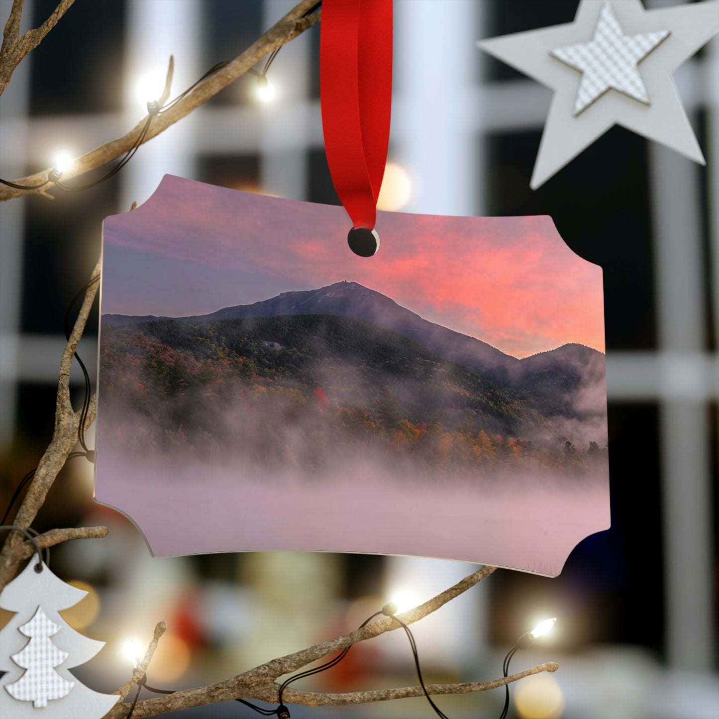 Dreamy Autumn Morning Ornament