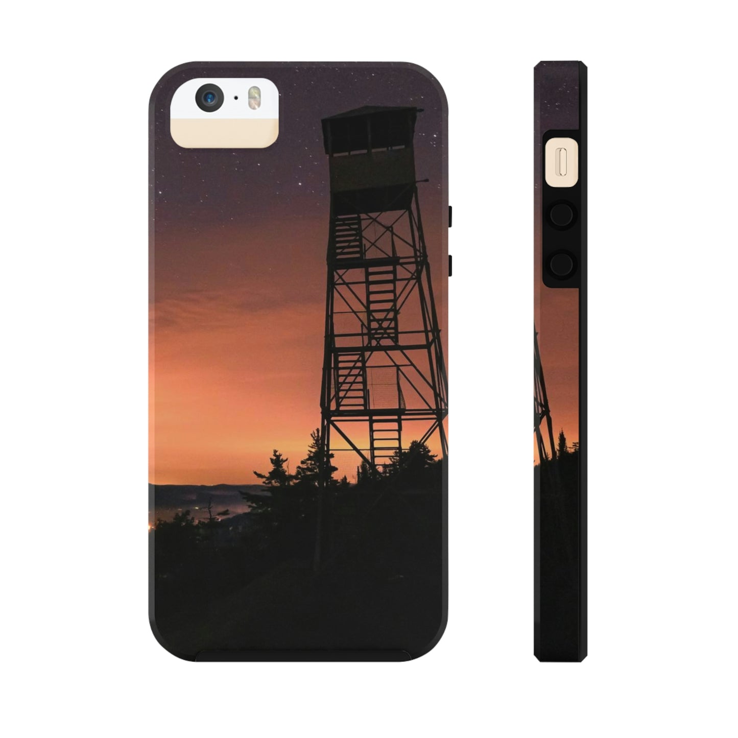 Impact Resistant Phone Case - Starry Night, Bald Mt.