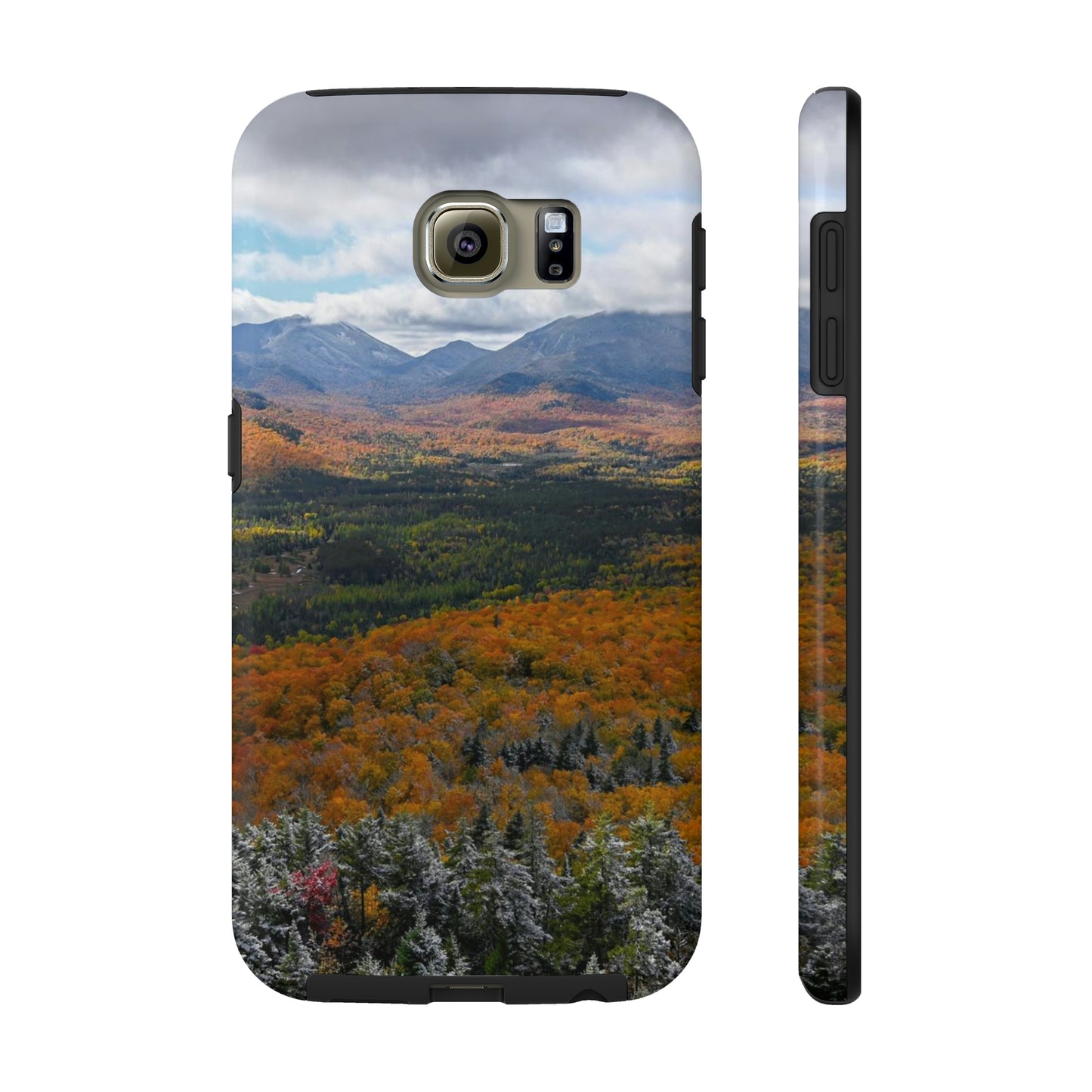 Impact Resistant Phone Case - Frosty Fall Day, Mt. Van Hoevenberg