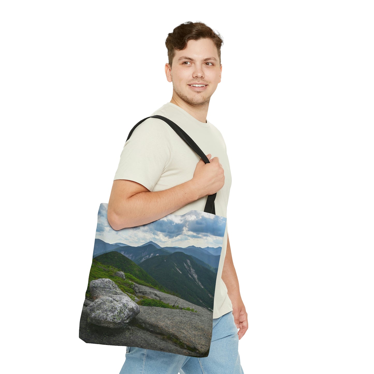 Tote Bag - Heart Shaped Rock on Gothics Mountain