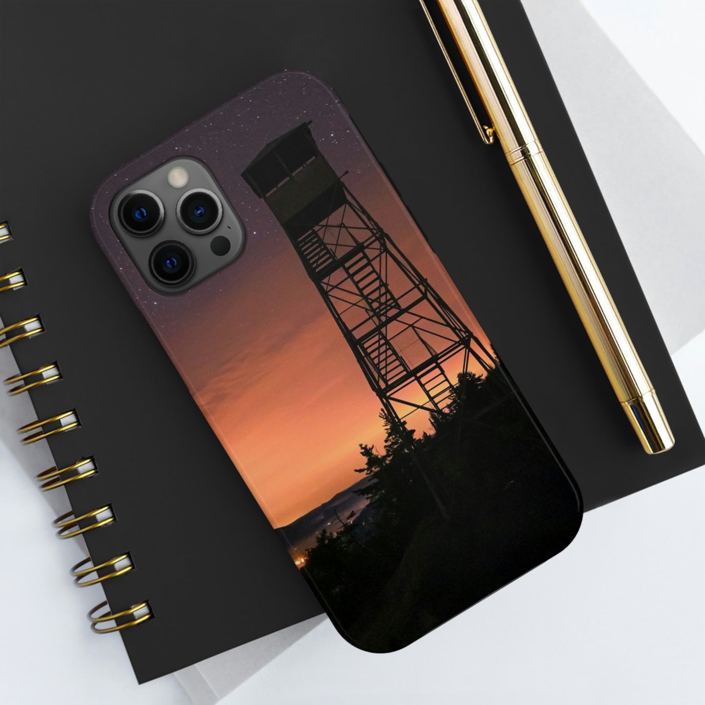 Impact Resistant Phone Case - Starry Night, Bald Mt.