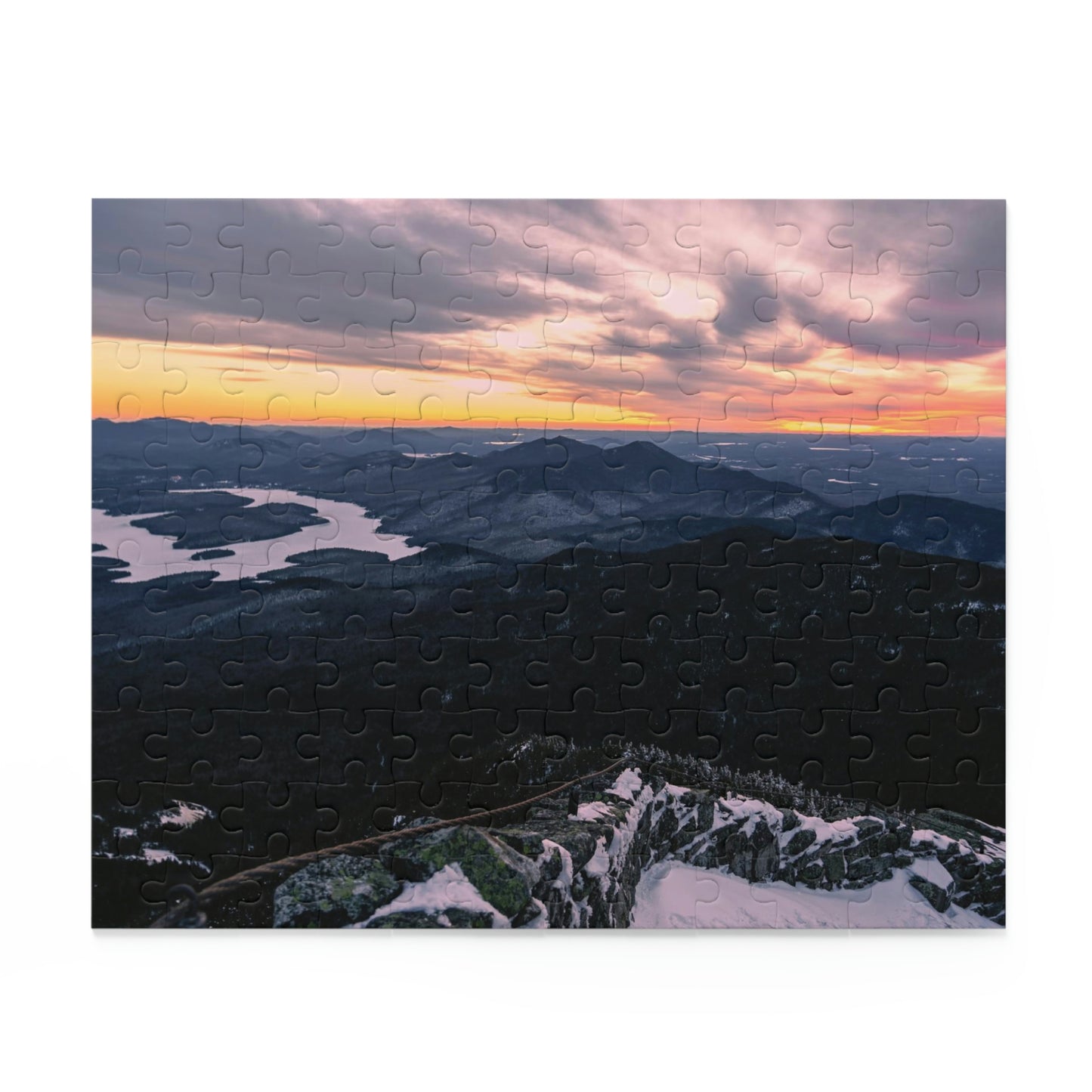 Puzzle - Lake Placid View, Whiteface Mt.