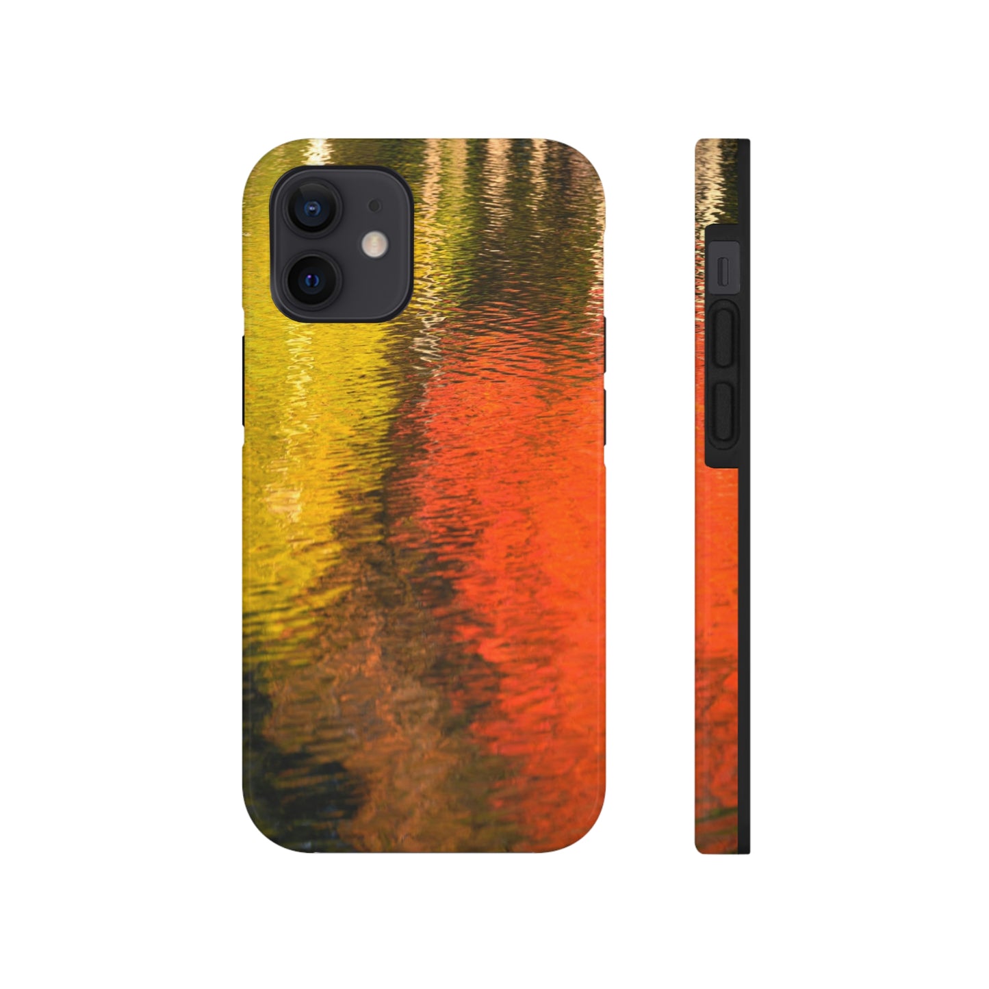 Impact Resistant Phone Case - Reflections of Autumn