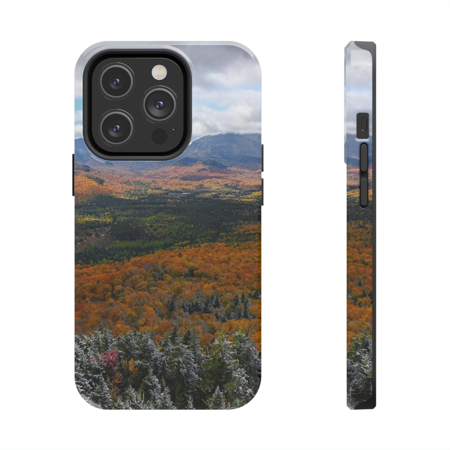 Impact Resistant Phone Case - Frosty Fall Day, Mt. Van Hoevenberg