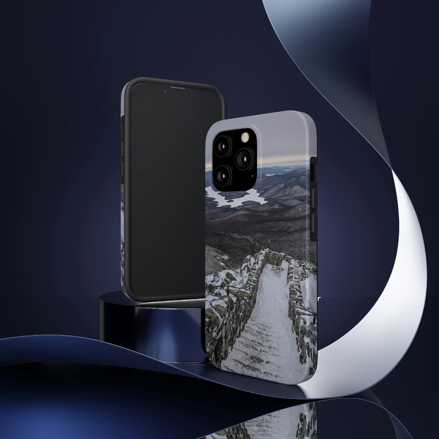 Impact Resistant Phone Case - Lake Placid View, Whiteface