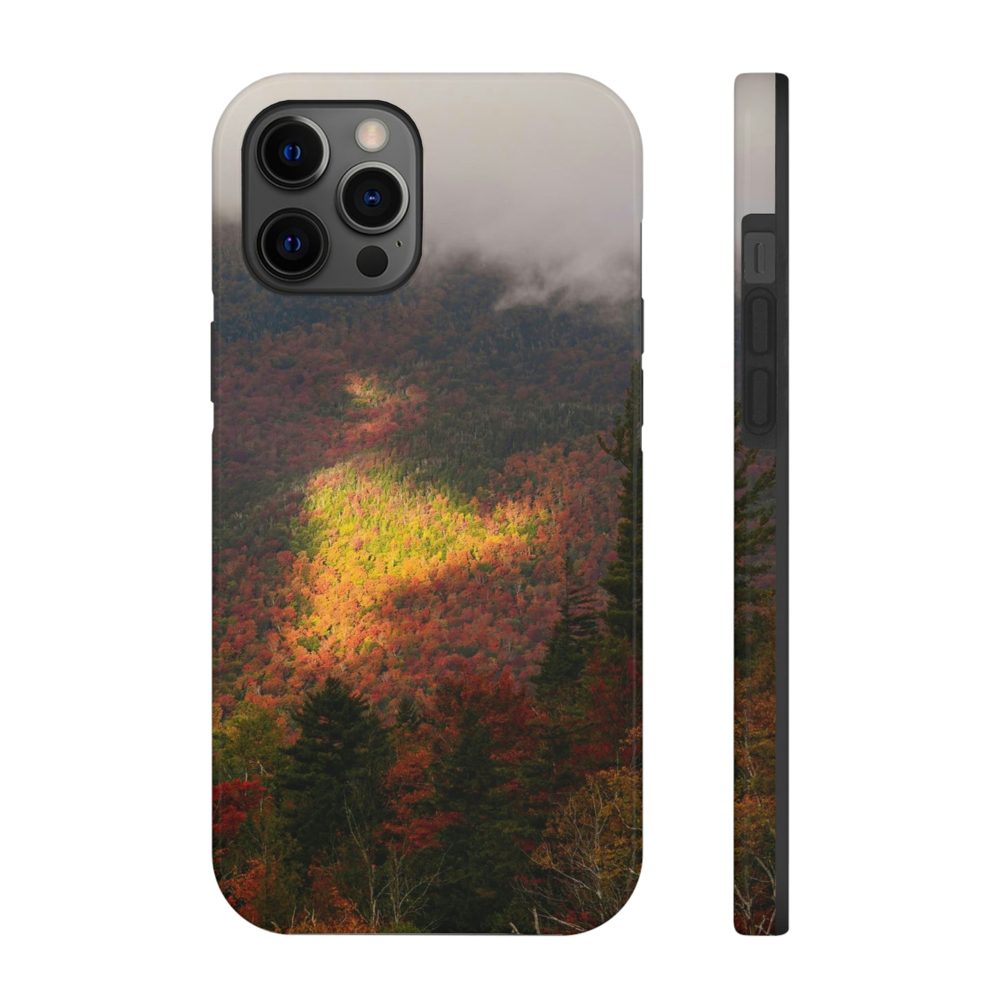 Impact Resistant Phone Case - Adirondack Fall Fog & Foliage